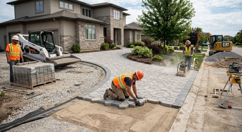 Driveway Pavers Replacement in Salt Lake City, UT