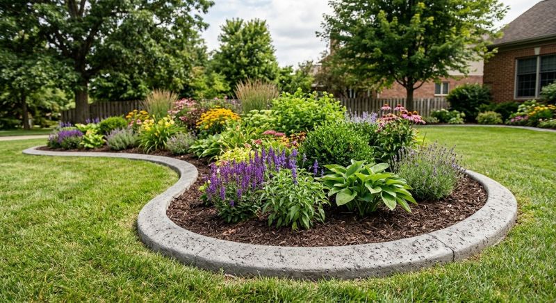 Flowerbed Curbing Installation in Honolulu, HI