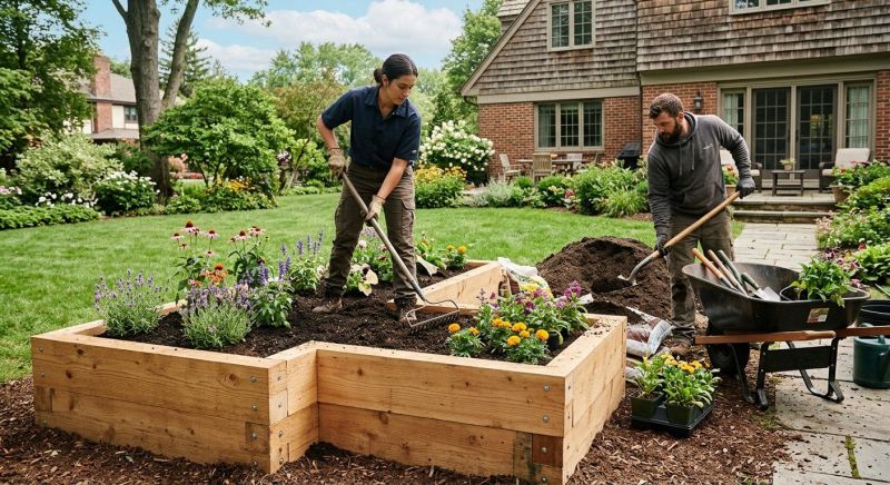 Garden Bed Construction in Ventura County, CA