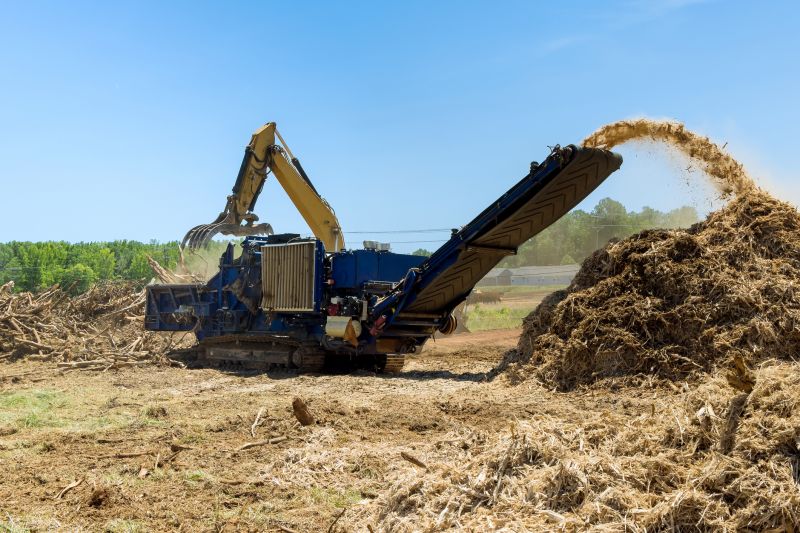 Equipment Used in Mulch Blowings