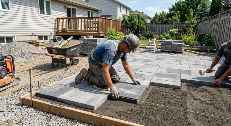 Patio Hardscaping in Fairfield County, CT
