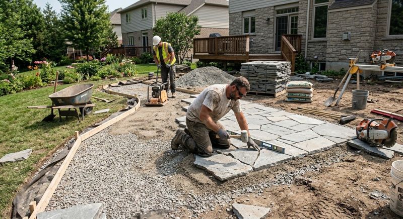 Patio Hardscaping in Fairfield County, CT