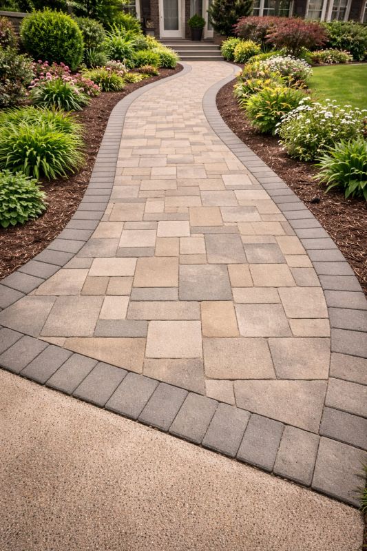 Paver Walkway Installation in Boston, MA