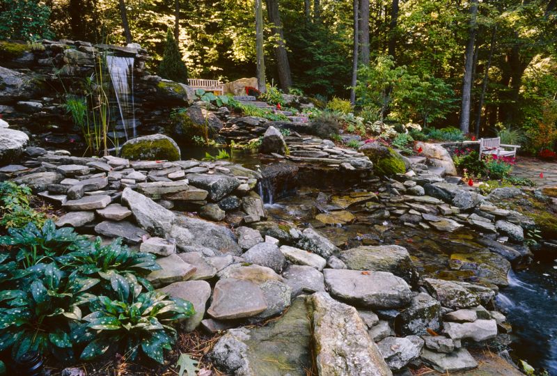 Pond Waterfall Construction in Honolulu, HI