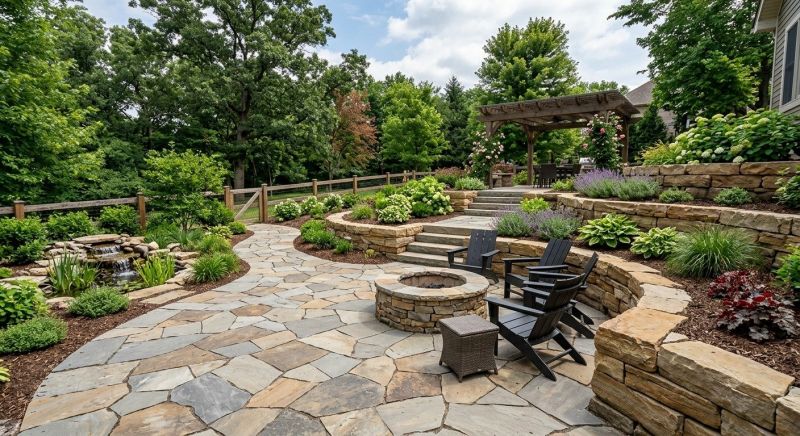 Poolside Hardscaping in Fairfield County, CT